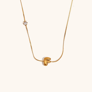 Bubble Letter Necklace
